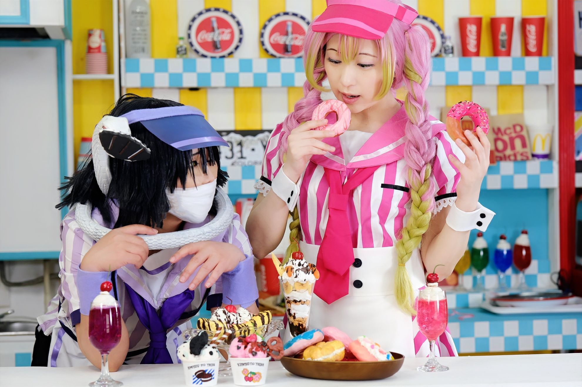 鬼滅の刃 伊黒小芭内&甘露寺蜜璃 | 「コスらぼっ!」コスプレイヤーの