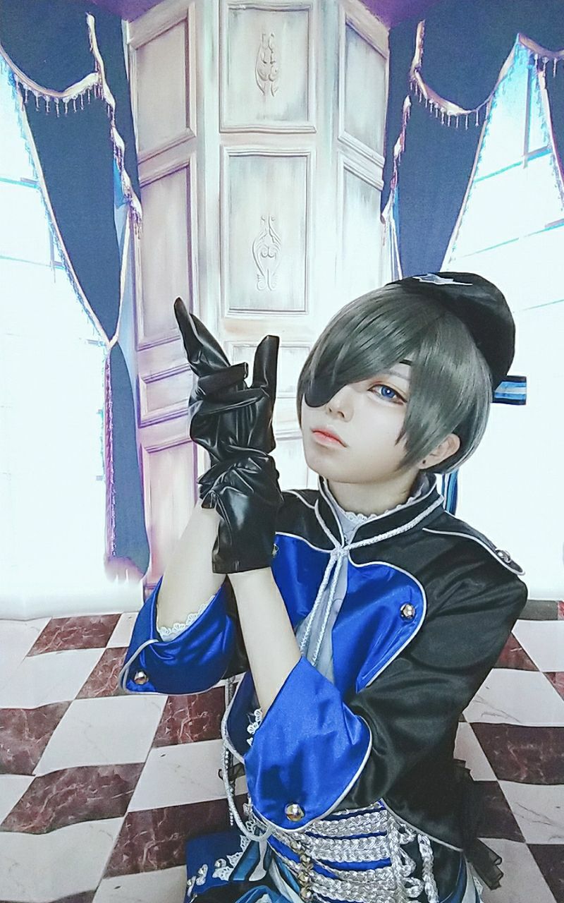 シエル スマイル 黒執事 サーカス編 コスプレ 黒執事 シエル サーカス