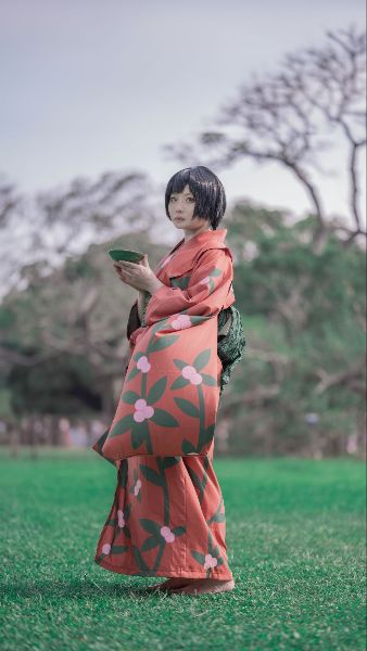 蟲師のコスプレ写真