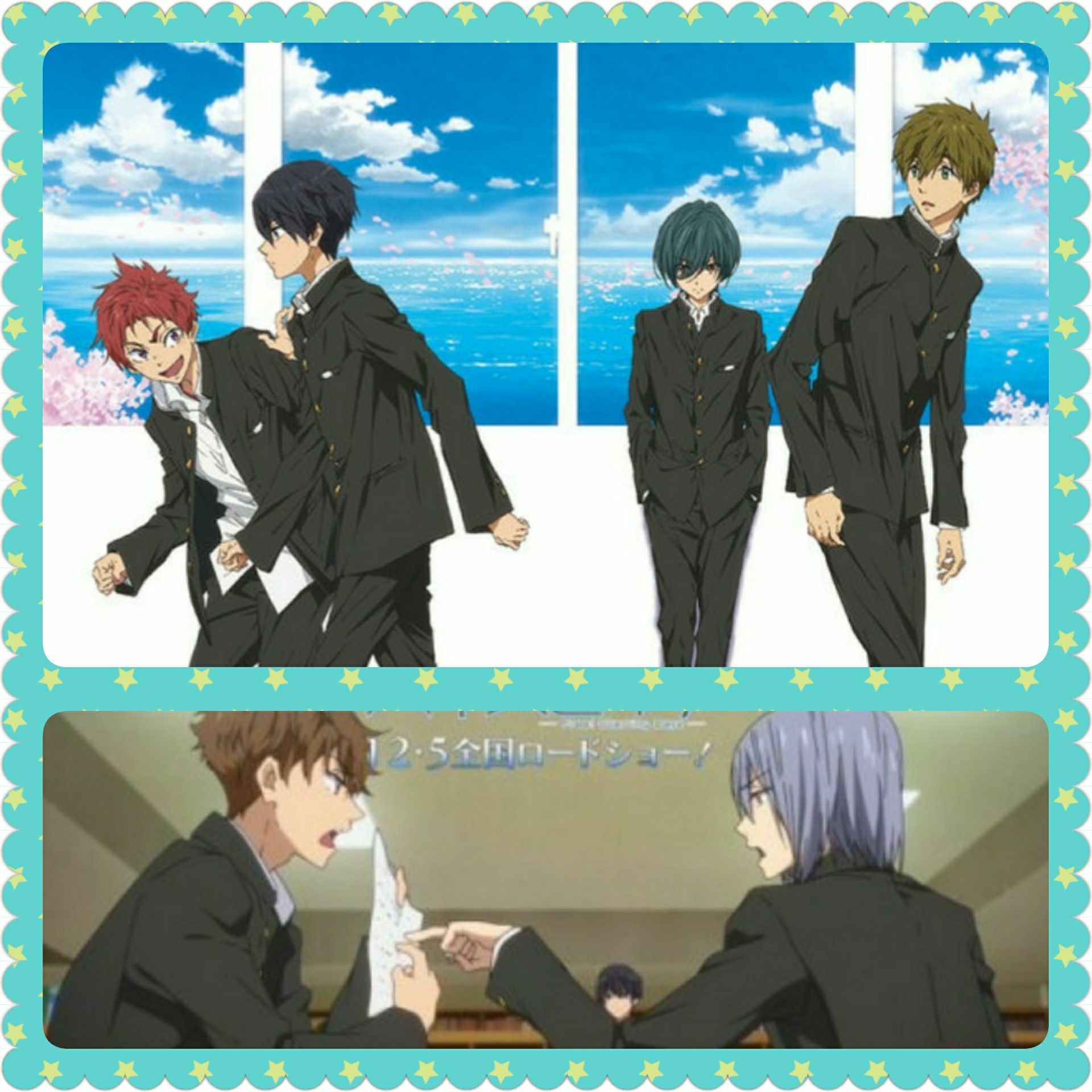 Free！桐嶋郁弥コスプレウィッグ Free!-Dive to the Future- フリー 第