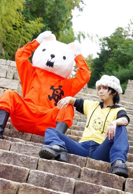 ワンピース ベポ コスプレ 着ぐるみヘッド ワンピース ベポ 着ぐるみ の通販 by ショップ｜ラクマ