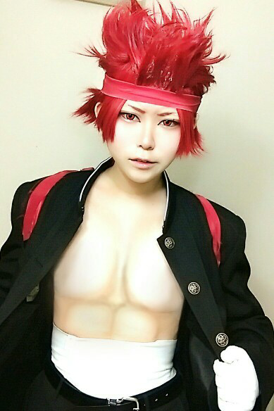 切 島 鋭 児 郎 コスプレ 僕のヒーローアカデミア 切島鋭児郎 風