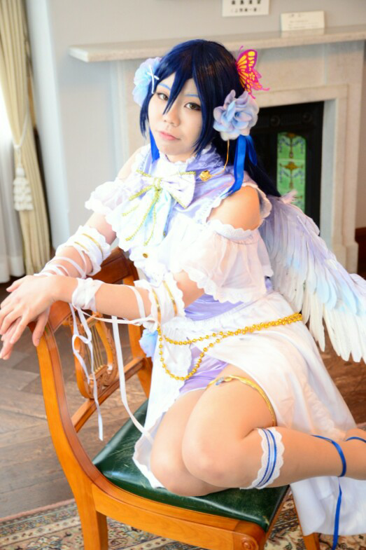 羽根+ヘッドホン付き 園田海未 ホワイトデー覚醒後 コスプレ 951866613.jpg?1593062869