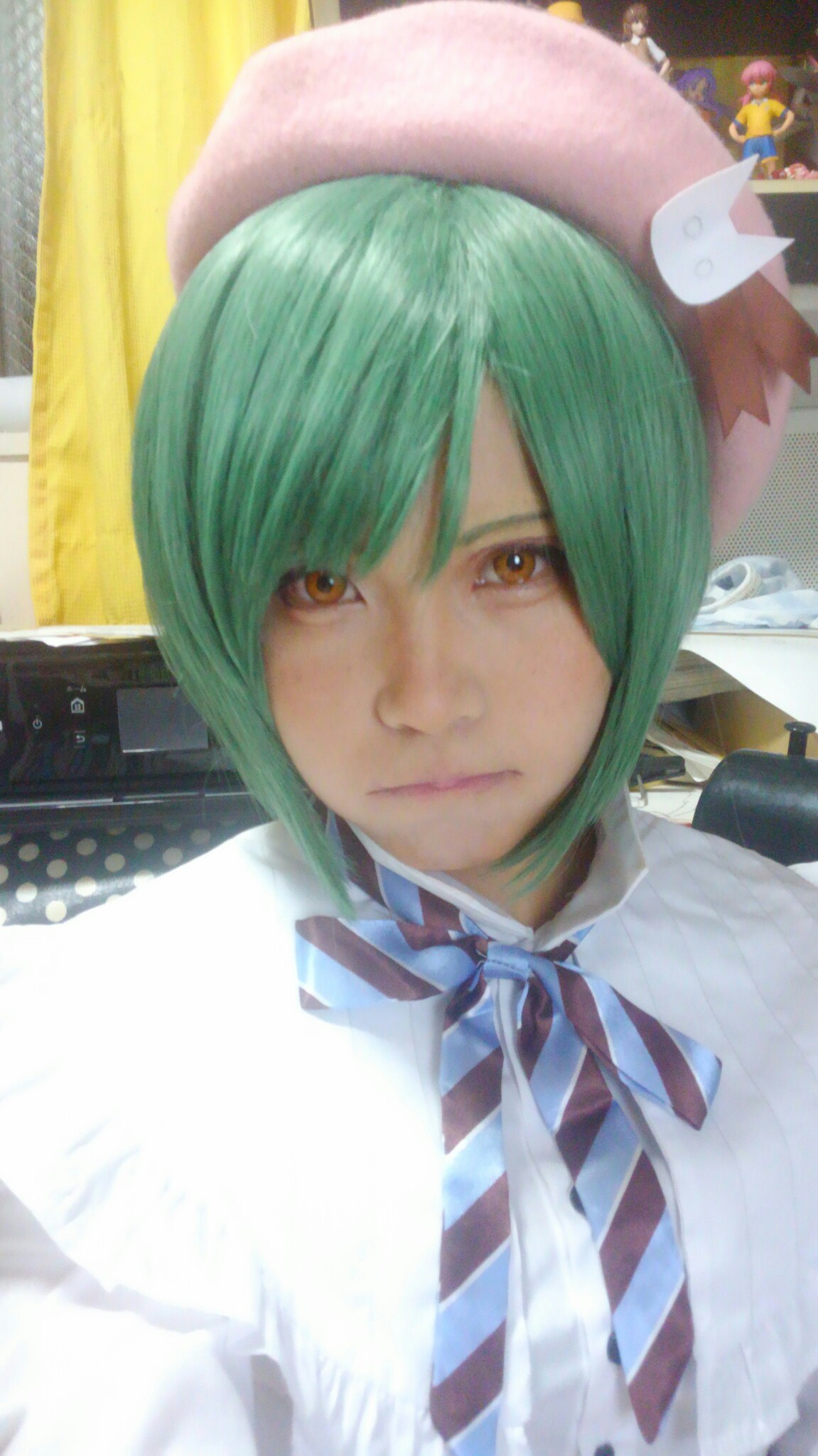 A3! 瑠璃川幸 にぼしを巡る冒険 コスプレ衣装 ウィッグ A3! 瑠璃川幸 にぼしを巡る冒険 コスプレ衣装 ウィッグ