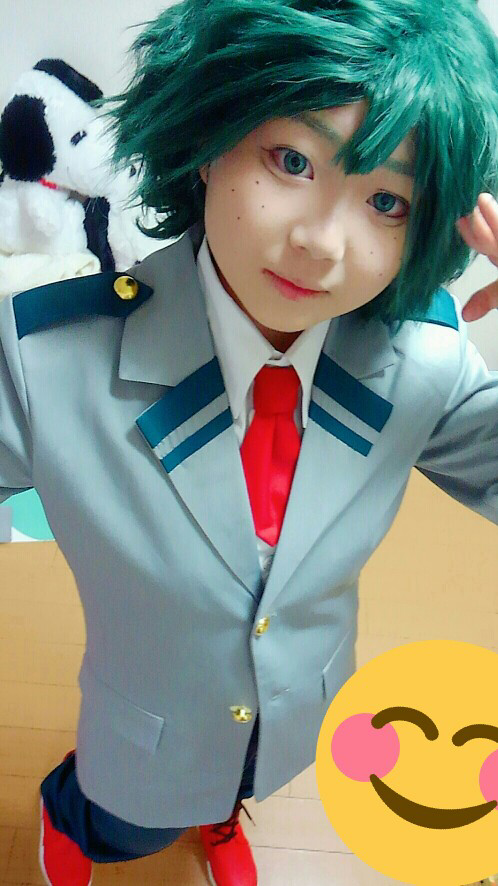 僕のヒーローアカデミア 緑谷出久 セット済 ウィッグ コスプレ衣装 緑谷 出久 僕のヒーローアカデミア 緑谷出久 セット済 ウィッグ コスプレ