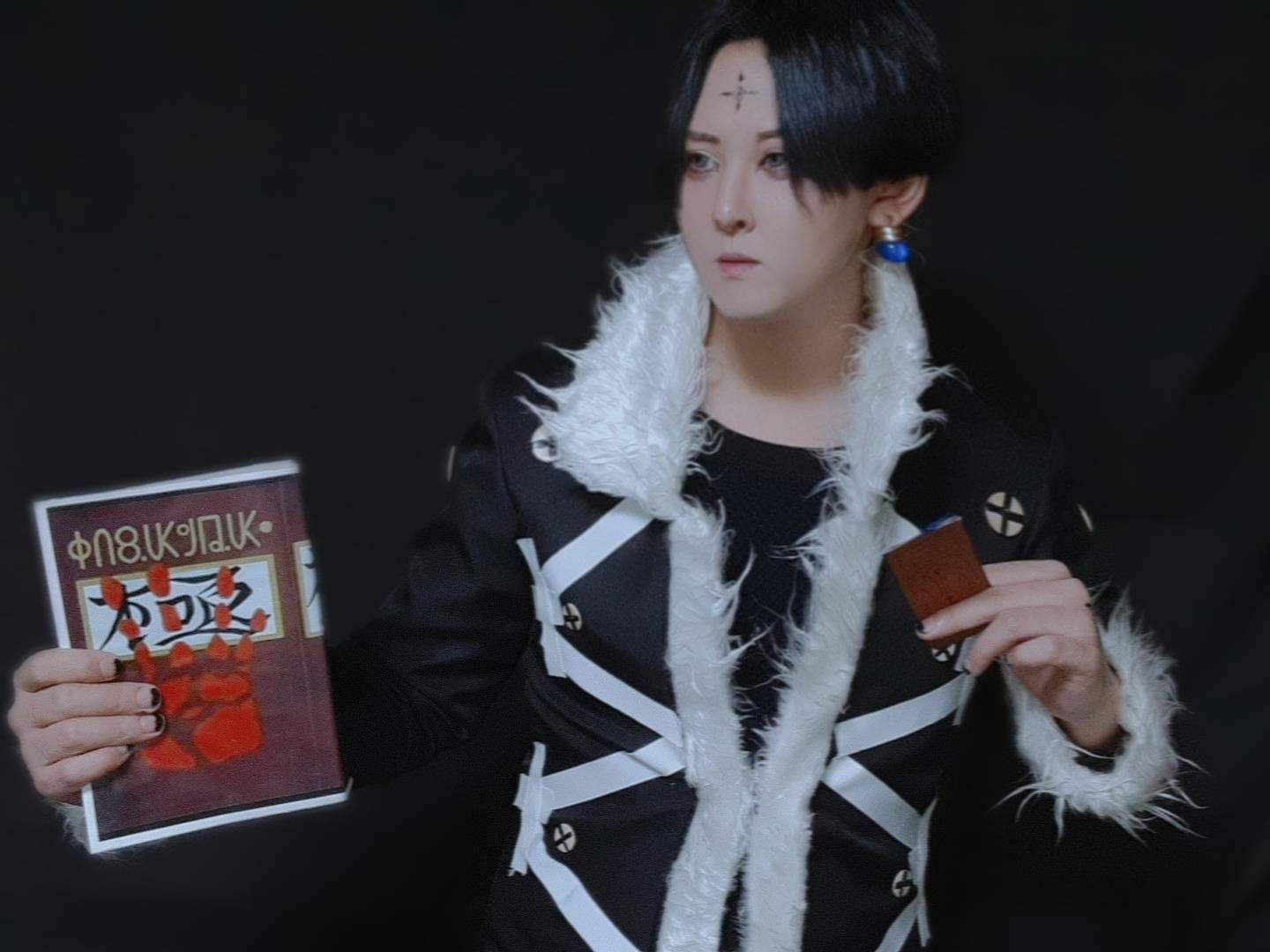 クロロ＝ルシルフル　団長　コスプレ　ほぼ一式HUNTER×HUNTER XL クロロ＝ルシルフル 団長 コスプレ ほぼ一式HUNTER×HUNTER XL